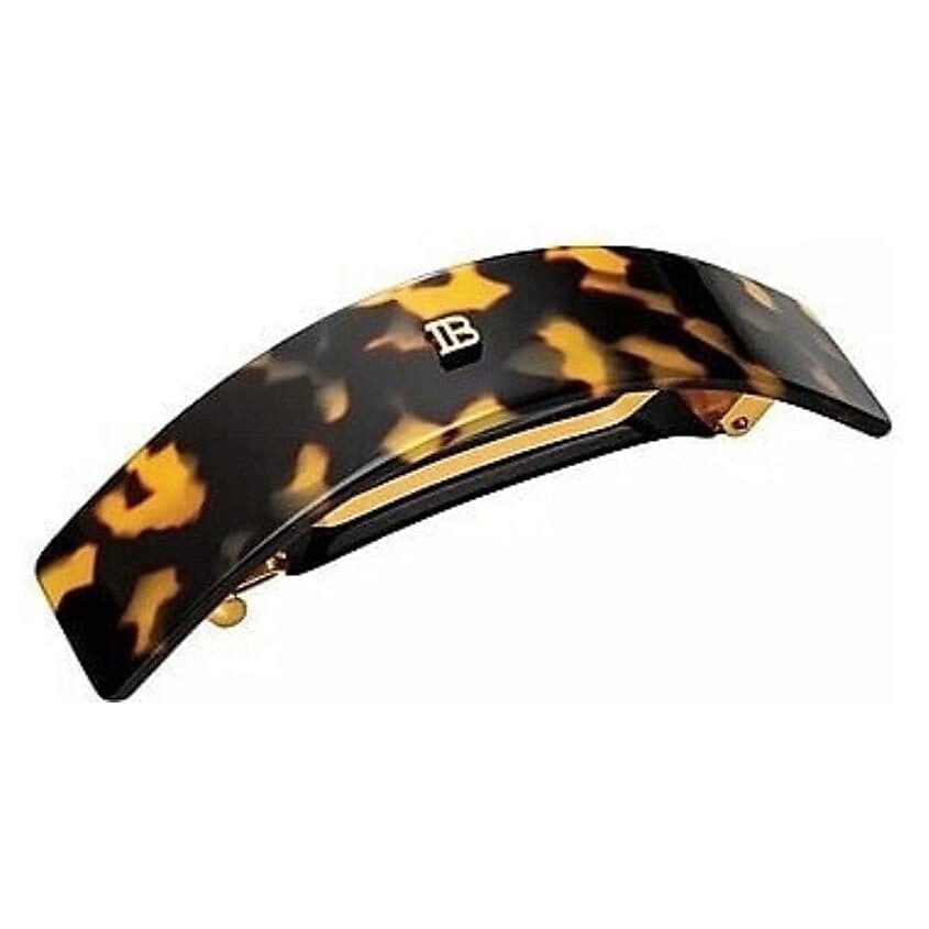 Изображение товара Заколка для волос Balmain Paris Large Tortoise Shell черная элегантная модная