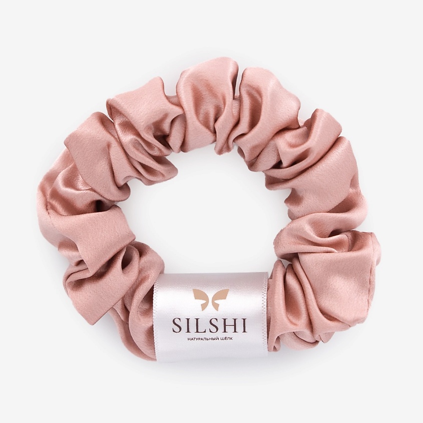 Изображение товара SILSHI Резинка для волос из натурального шелка 3 см