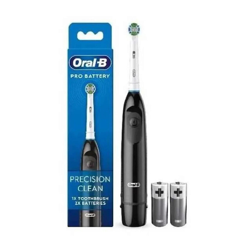 Изображение товара ORAL-B Электрическая зубная щетка Precision Clean Pro Battery, Черный