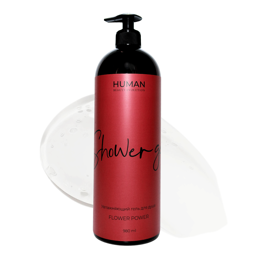 Изображение товара HUMAN BEAUTY EVOLUTION Гель для душа FLOWER POWER, 980 мл