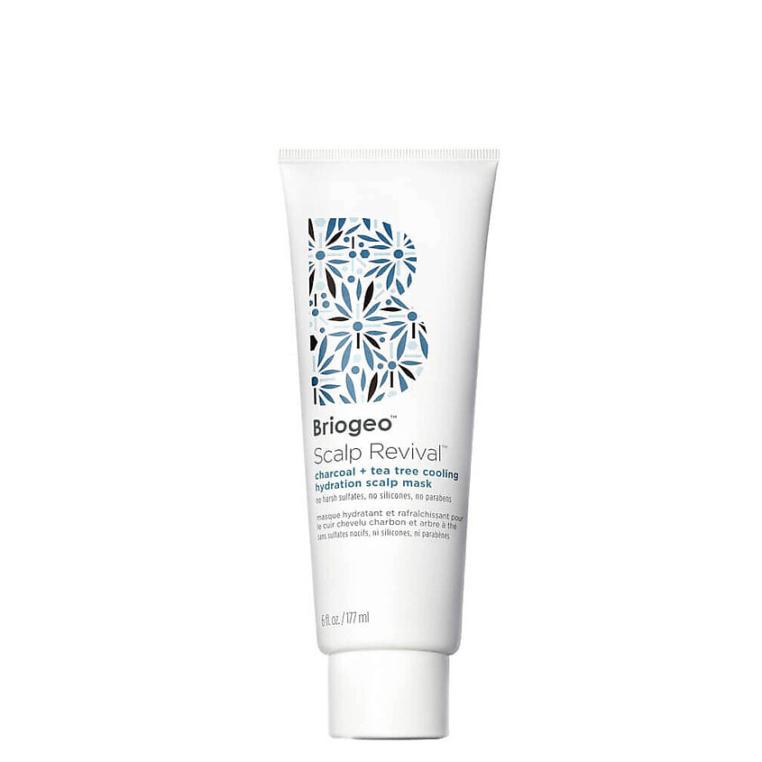 Изображение товара BRIOGEO Увлажняющая маска для кожи головы Scalp Revival Charcoal + Tea Tree, 117 мл