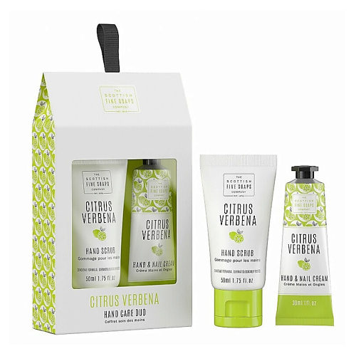 

SCOTTISH FINE SOAPS Набор Citrus Verbena Hand Care Duo, Набор Citrus Verbena Hand Care Duo