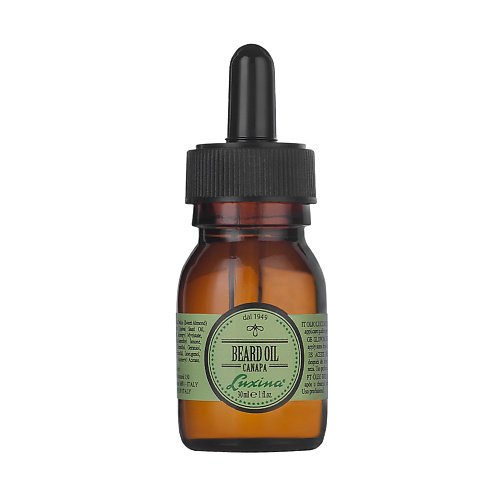 

LUXINA Масло для бороды с экстрактом конопли Beard Oil Canapa 30, Масло для бороды с экстрактом конопли Beard Oil Canapa