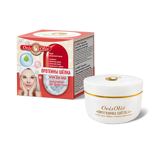 

OVISOLIO Крем Протеины шёлка ультралифтинг для зрелой кожи 50, Крем Протеины шёлка ультралифтинг для зрелой кожи