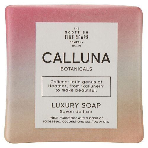 

SCOTTISH FINE SOAPS Кусковое мыло Calluna Botanicals Luxury Soap 100, Кусковое мыло Calluna Botanicals Luxury Soap