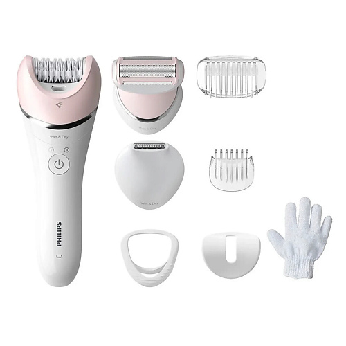 

PHILIPS Эпилятор для влажной и сухой эпиляции Series 8000 BRE721/00, Эпилятор для влажной и сухой эпиляции Series 8000 BRE721/00