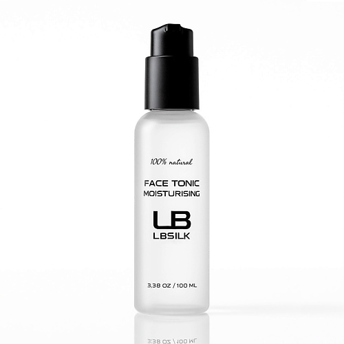 

LBSILK Увлажняющий тоник для лица с гиалуроновой кислотой, шелком и пребиотиками, Увлажняющий тоник для лица с гиалуроновой кислотой, шелком и пребиотиками