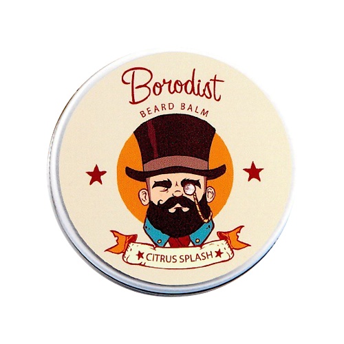 

BORODIST Бальзам для бороды и усов "Citrus Splash" 50, Бальзам для бороды и усов "Citrus Splash"