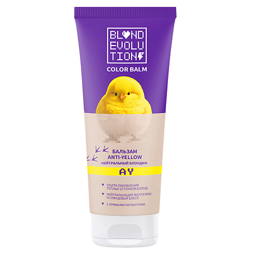 

ТОНИКА Бальзам оттеночный Anti-Yellow Blondevolution, Бальзам оттеночный Anti-Yellow Blondevolution