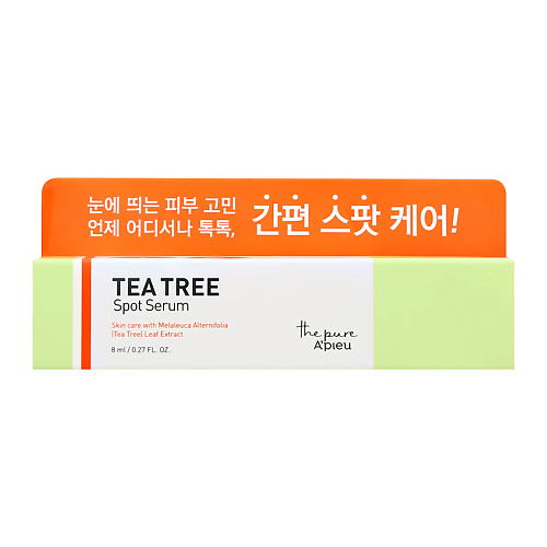 

A'PIEU Точечное средство для лица TEA TREE успокаивающее 8, Точечное средство для лица TEA TREE успокаивающее