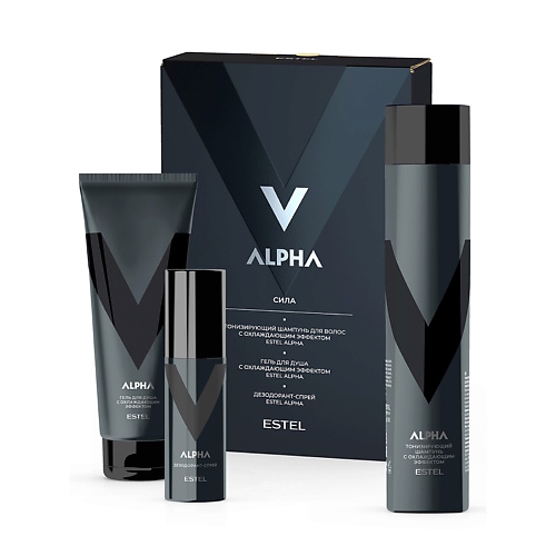

ESTEL PROFESSIONAL ESTEL Набор для волос и тела ALPHA сила, ESTEL Набор для волос и тела ALPHA сила