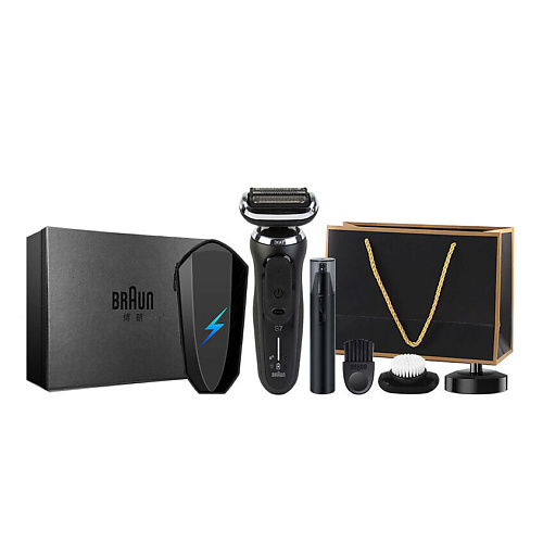 

BRAUN Электробритва 4300CS Black/Gold Box, Электробритва 4300CS Black/Gold Box