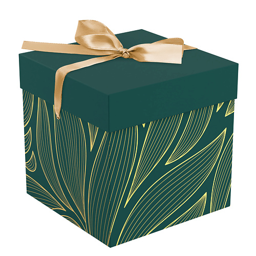 

MESHU Коробка складная подарочная "Leaves", с лентой, отделка фольгой, Коробка складная подарочная "Leaves", с лентой, отделка фольгой