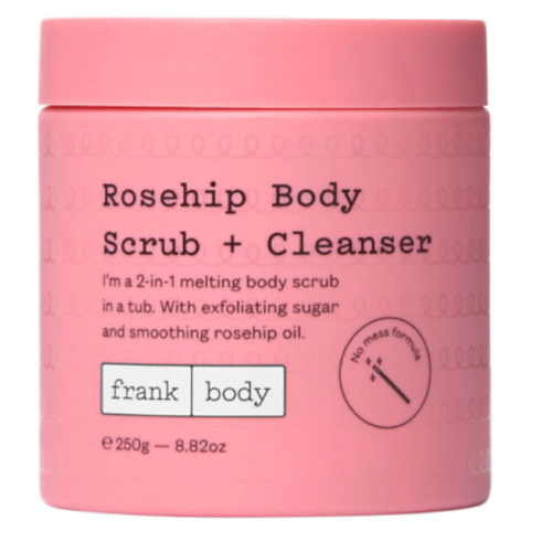 

FRANK BODY Скраб для тела и очищающее средство с шиповником 250, Скраб для тела и очищающее средство с шиповником