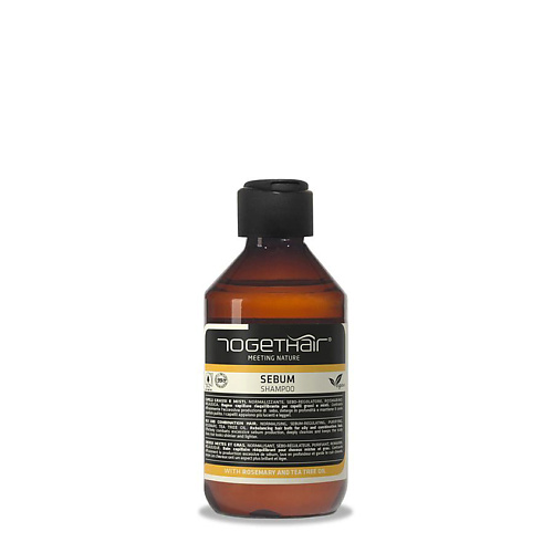 

TOGETHAIR MEETING NATURE SEBUM Нормализующий шампунь для жирной и комбинированной кожи головы 250, SEBUM Нормализующий шампунь для жирной и комбинированной кожи головы