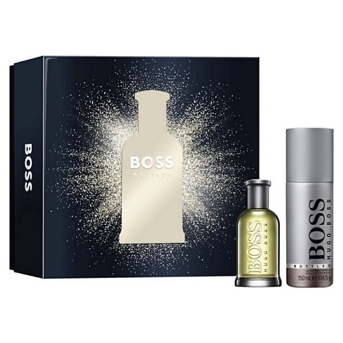 BOSS Набор Bottled Gift Set: туалетная вода + дезодорант-спрей