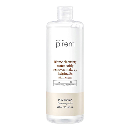  MAKE P:REM Вода для лица очищающая Pure Biome