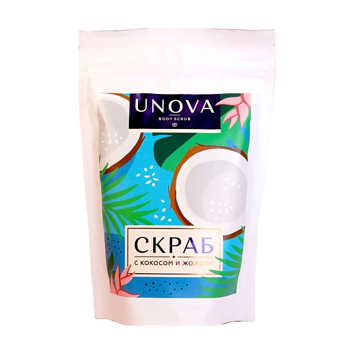 

UNOVA Натуральный масляный кокосовый скраб Мягкий лифтинг лица и тела 180, Натуральный масляный кокосовый скраб Мягкий лифтинг лица и тела