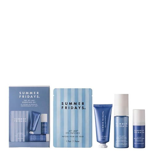 

SUMMER FRIDAYS Набор для лица Jet Lag Essentials, Набор для лица Jet Lag Essentials