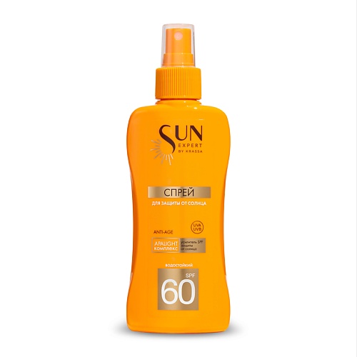 

KRASSA SUN EXPERT Спрей для защиты от солнца SPF 60 180, SUN EXPERT Спрей для защиты от солнца SPF 60