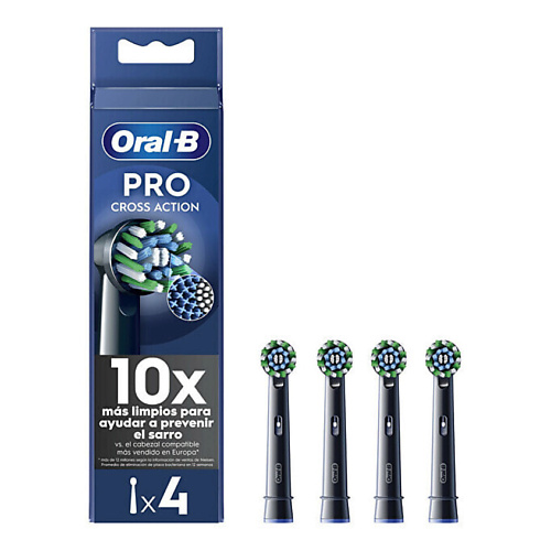

ORAL-B Насадки для электрической зубной щетки Pro Cross Action, Насадки для электрической зубной щетки Pro Cross Action