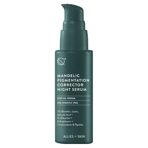 

ALLIES OF SKIN Ночная сыворотка Mandelic Pigmentation Corrector, Ночная сыворотка Mandelic Pigmentation Corrector