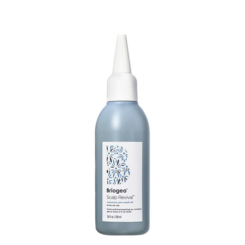 

BRIOGEO Масло для кожи головы и волос с розмарином Scalp Revival Rosemary 100, Масло для кожи головы и волос с розмарином Scalp Revival Rosemary