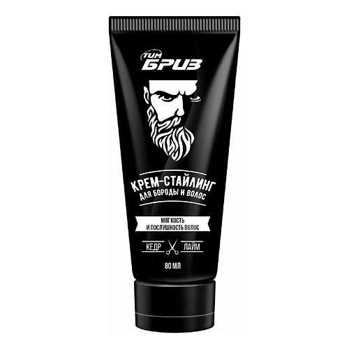 

COMPLIMENT Крем-стайлинг для бороды и волос ТимБриз 80, Крем-стайлинг для бороды и волос ТимБриз