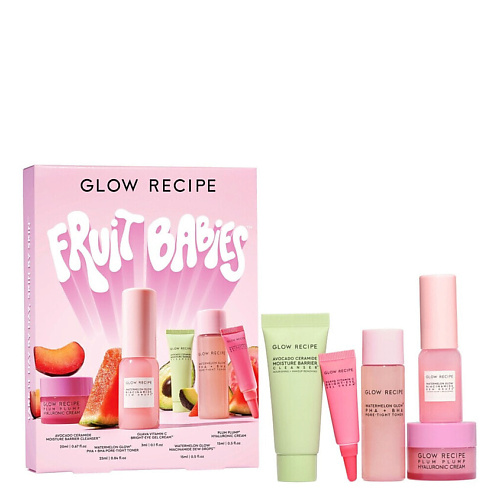 

GLOW RECIPE Набор для путешествий Fruit Babies Routine, Набор для путешествий Fruit Babies Routine