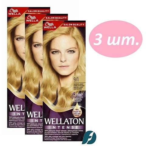 

WELLA Cтойкая крем-краска для волос WELLATON 330, Cтойкая крем-краска для волос WELLATON