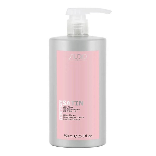 

STUDIO Сатин-Маска с протеинами Шелка и маслом Хлопка серии "Luxe Care" 750, Сатин-Маска с протеинами Шелка и маслом Хлопка серии "Luxe Care"