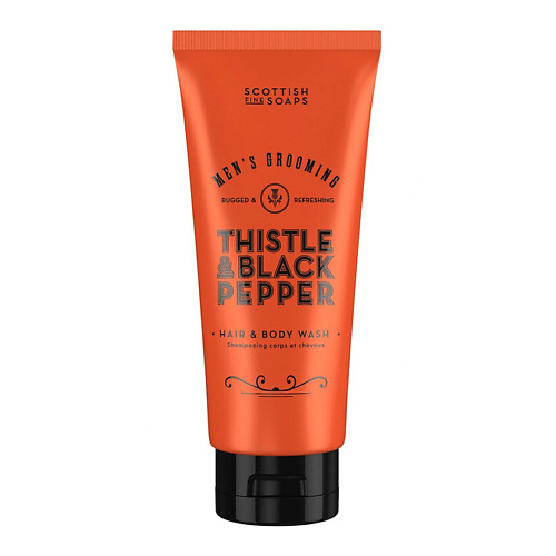 SCOTTISH FINE SOAPS Шампунь-гель для душа Men's Grooming Thistle & Black Pepper 75