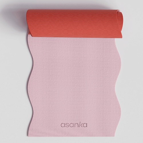 

ASANKA Коврик для йоги и фитнеса волнистый, Коврик для йоги и фитнеса волнистый