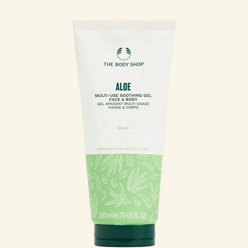 

THE BODY SHOP Универсальный успокаивающий гель с алоэ, для лица и тела Aloe Multi-use 200, Универсальный успокаивающий гель с алоэ, для лица и тела Aloe Multi-use