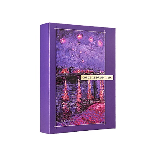 DR.PEPTI Маски омолаживающие для лица V.NERGY CORD CELL DRAMA MASK - 7 шт. в наборе