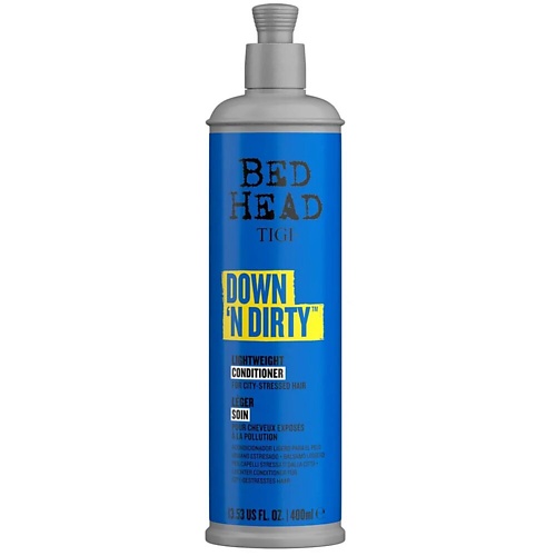 

TIGI Кондиционер детокс для волос Bed Head Down N’ Dirty 400, Кондиционер детокс для волос Bed Head Down N’ Dirty