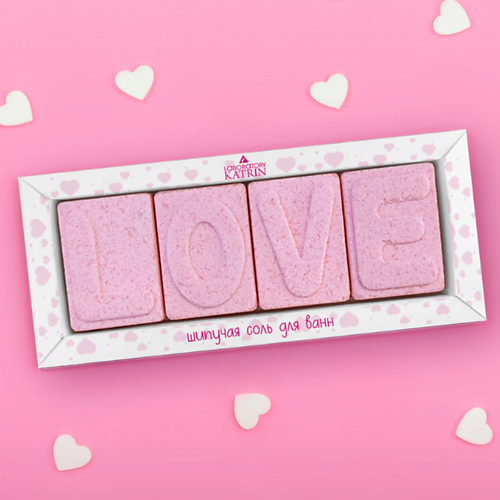 

LABORATORY KATRIN Бомбочки для ванны Подарочный набор "LOVE", Бомбочки для ванны Подарочный набор "LOVE"