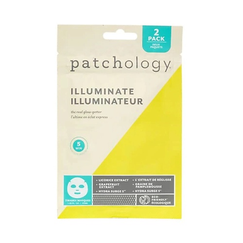 

PATCHOLOGY Тканевые маски FlashMasque Illuminate, выравнивающие тон кожи и придающие сияние 40, Тканевые маски FlashMasque Illuminate, выравнивающие тон кожи и придающие сияние