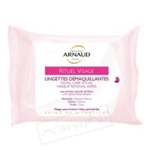 

ARNAUD PARIS Салфетки для снятия макияжа с розовой водой Rituel Visage, Салфетки для снятия макияжа с розовой водой Rituel Visage