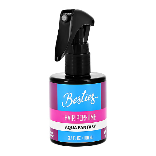 

BESTIES Парфюмированный спрей для волос HAIR PERFUME aqua fantasy 100.0, Парфюмированный спрей для волос HAIR PERFUME aqua fantasy