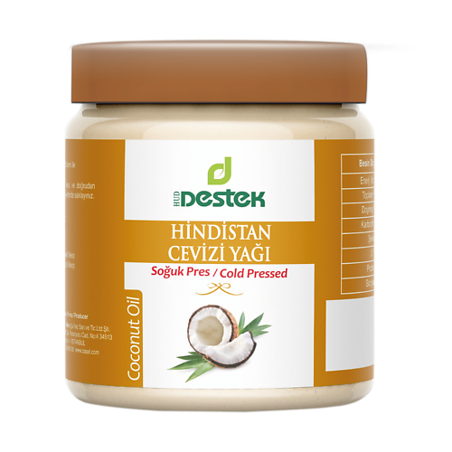 

DESTEK Масло косметическое кокосовое для лица, тела, для волос, увлажнение, питание 300, Масло косметическое кокосовое для лица, тела, для волос, увлажнение, питание