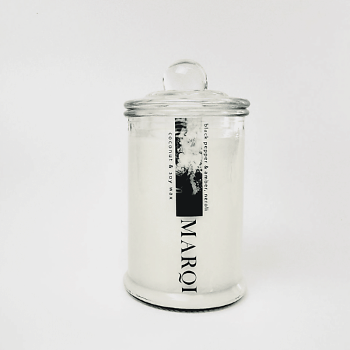 

MARQI Свеча ароматическая "Черный перец, амбра и нероли" 120, Свеча ароматическая "Черный перец, амбра и нероли"