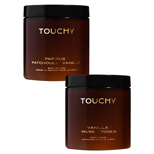 

TOUCHY Набор по уходу за телом (Баттер папирус + Скраб ваниль) 600, Набор по уходу за телом (Баттер папирус + Скраб ваниль)