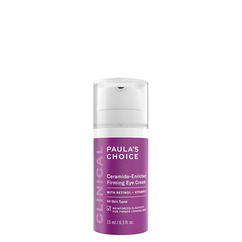 

PAULA'S CHOICE Крем Clinical Ceramide-Enriched Firming Eye Cream 15, Крем Clinical Ceramide-Enriched Firming Eye Cream