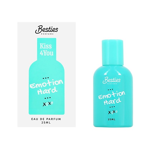 Парфюмерная вода BESTIES Парфюмерная вода KISS4YOU emotion hard (жен.)