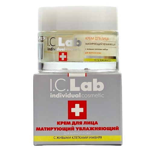 

I.C.LAB Крем для лица матирующий увлажняющий Oil balance 50, Крем для лица матирующий увлажняющий Oil balance