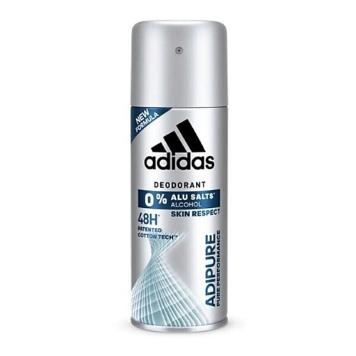 

ADIDAS Дезодорант-спрей мужской Adipure 150, Дезодорант-спрей мужской Adipure