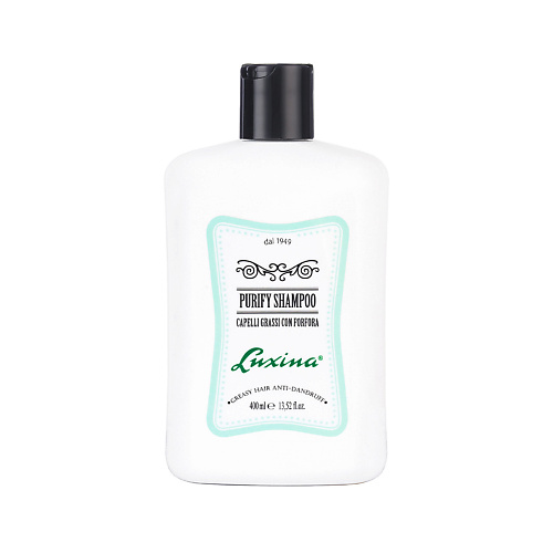 

LUXINA Мужской очищающий шампунь против перхоти Purify Shampoo 400, Мужской очищающий шампунь против перхоти Purify Shampoo