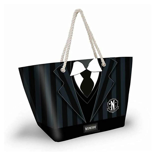 

KARACTERMANIA Пляжная сумка Wednesday 37x52x17 cm, Пляжная сумка Wednesday 37x52x17 cm