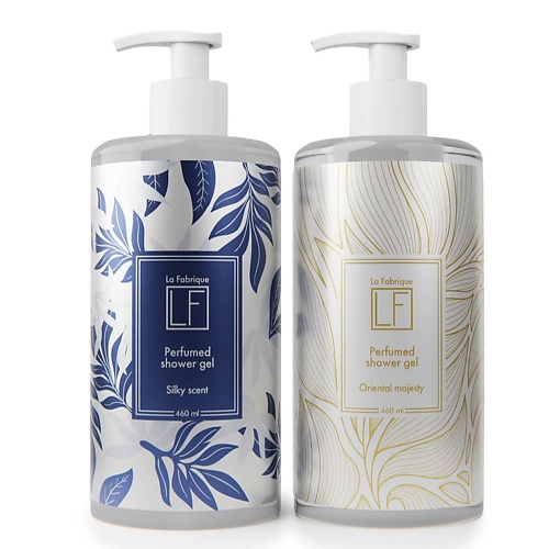 

LA FABRIQUE Парфюмированный подарочный набор гелей для душа 920, Парфюмированный подарочный набор гелей для душа